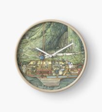 Cutaway of Dustys Boat Clock