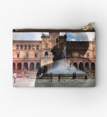 Plaza De España Seville - no text Studio Pouch