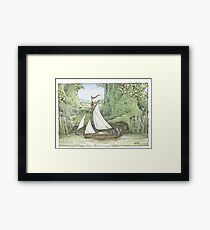 Sea Story Framed Print