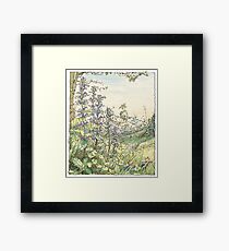 On the way to the Store Stump Framed Print