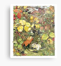 Blackberry picking Metal Print