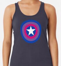 Pride Shields - Bi Racerback Tank Top