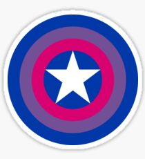 Pride Shields - Bi Sticker