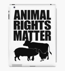 ANIMAL RIGHTS MATTER iPad Case/Skin
