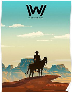 Westworld Poster Buy It On Redbubble Society6 Etsy