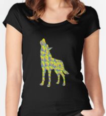 Colored Wolf Women's Fitted Scoop T-Shirt