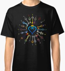 Kingdom Hearts Keyblades Classic T-Shirt