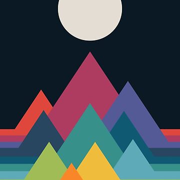 Artwork thumbnail, Whimsical Mountains by AndyWestface