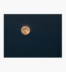 Misty Moon Photographic Print