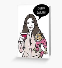 Cheers Darling Greeting Card