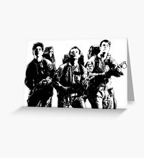 The Ghostbusters! Greeting Card