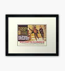 Butch Cassidy und das Sundance Kid Gerahmtes Wandbild