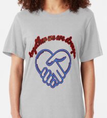 Together we are stronger Slim Fit T-Shirt