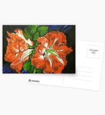 Flaming Amarillas Postcards