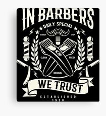 Barbers Canvas Print