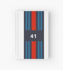 41: Racing Stripes Hardcover Journal