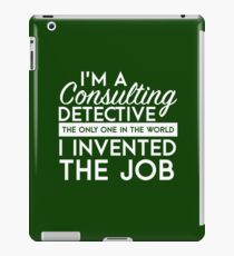 Sherlock - Consulting detective iPad Case/Skin