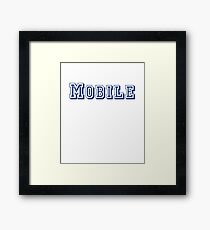 Mobile Framed Print