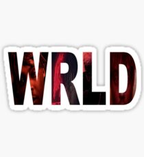 WRLD Sticker