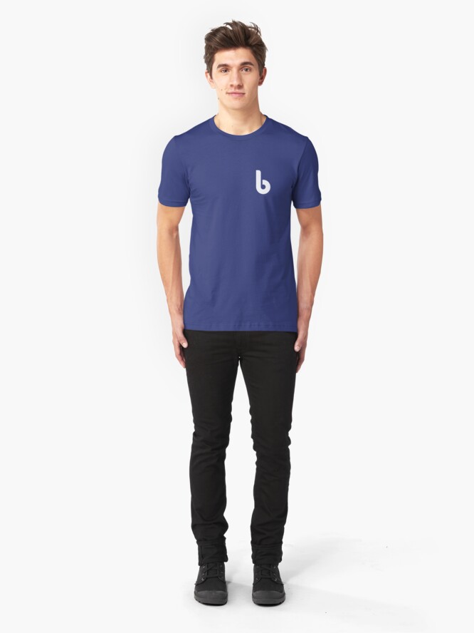 Alternate view of Bits Logo Small Slim Fit T-Shirt