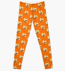 Arcanine Pokemon Simple No Borders Leggings