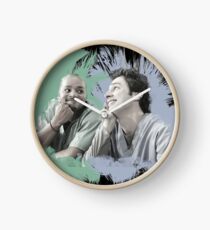 Turk & JD Bromance Clock