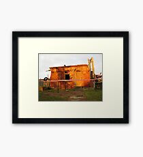 shed Framed Print