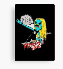 Disposable Heroes Canvas Print