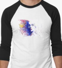 Face Face Watercolor Men's Baseball ¾ T-Shirt
