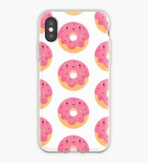 Happy donut iPhone Case