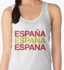 Spain Flag Espana ! Spain Espana ES Women's Tank Top