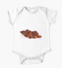 Roasted Coffee Beans Short Sleeve Baby One-Piece