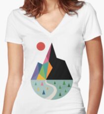 Le bon côté T-shirt col V femme