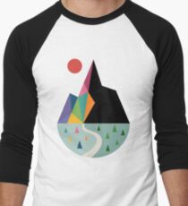 Angenehme Seite Baseballshirt für Männer