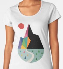 Angenehme Seite Frauen Premium T-Shirts