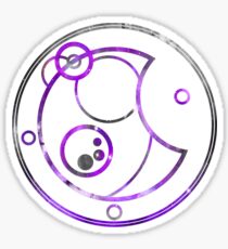 Asexual in Circular Gallifreyan Sticker