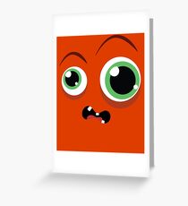 Funky monsters Greeting Card