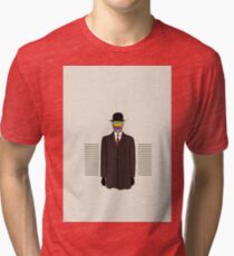 Magritte apple for iphone Tri-blend T-Shirt