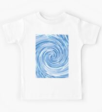 Blue Abstract Kids Tee