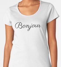 Hello Women's Premium T-Shirt