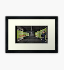No More iCarly Lemon Tube Framed Print