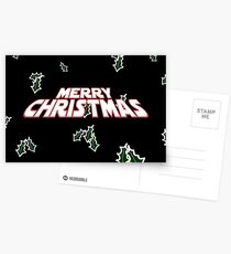 Merry Christmas Postcards