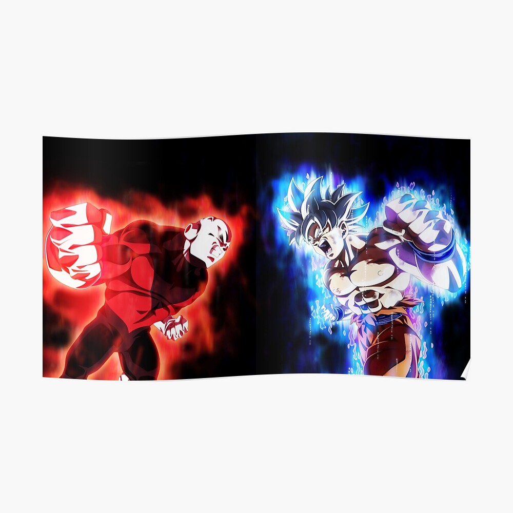 "Goku mastered Ultra Instinct vs. Jiren full power" Poster ...