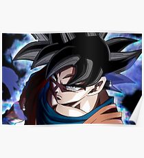 Póster Goku Ultra Instinto Migatte no Gokui
