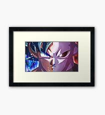 jiren vs goku Framed Print