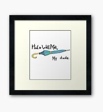 The Adventure Zone - Hail and Well Met, My Dude Framed Print