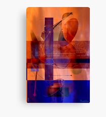 Vertical sunset Canvas Print