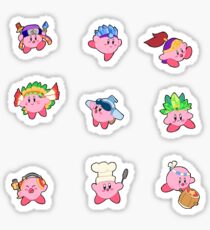 Kirby Stickers (Set 2) Sticker