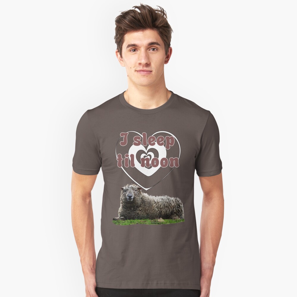 I Sleep Til Noon Slim Fit T-Shirt