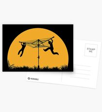 Merry Go Sunset Postcards